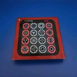 FlashPad 3.0 Touch N Go LED Touchscreen RED Virztex Handheld Game TESTED